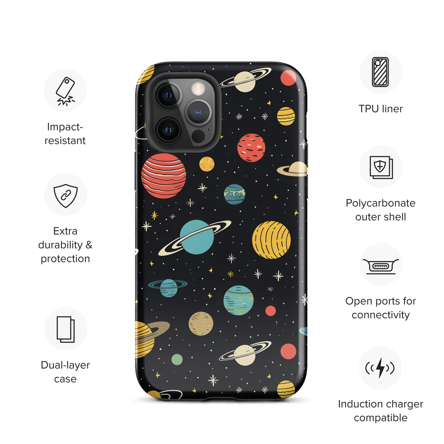 "Space" Tough Case for iPhone®