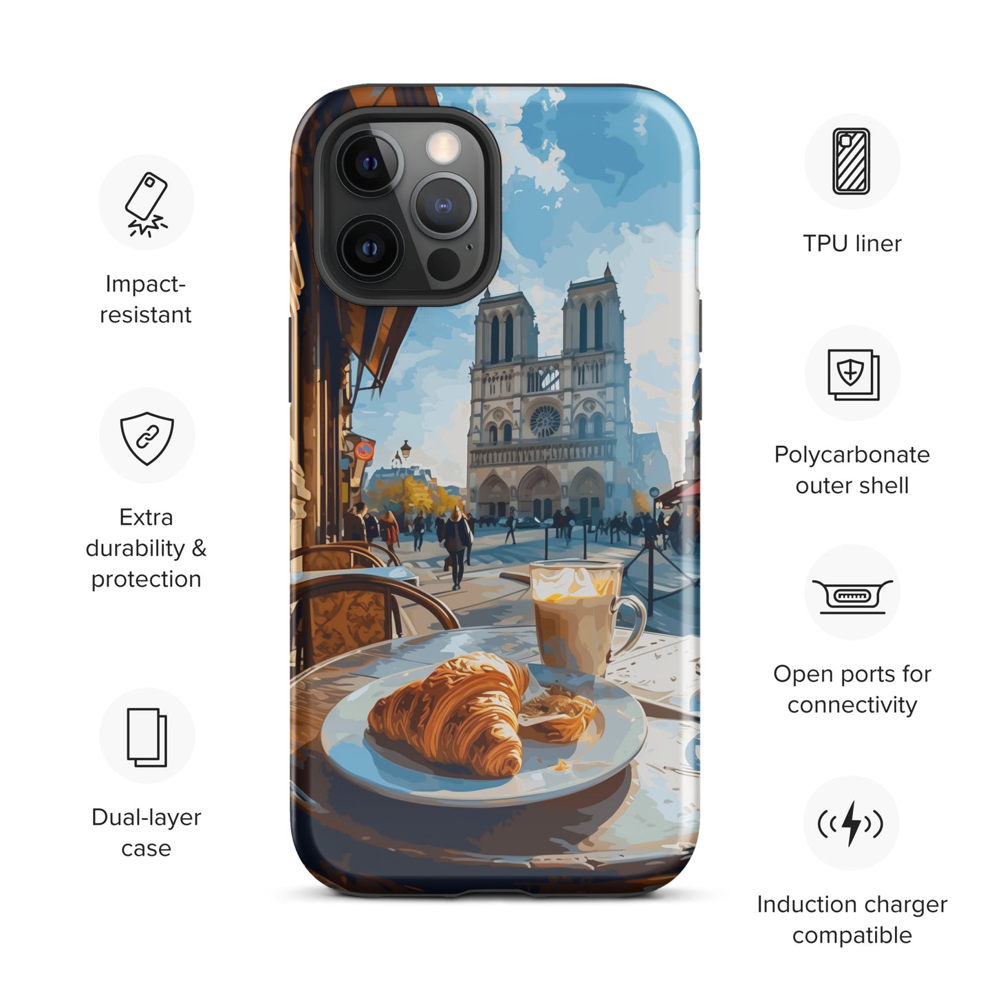 "Notre Dame" Tough Case for iPhone®