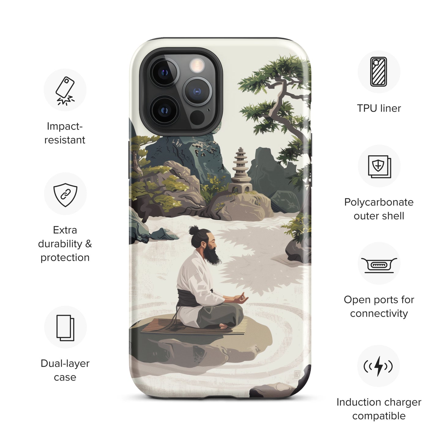 "Mindful" Tough Case for iPhone®