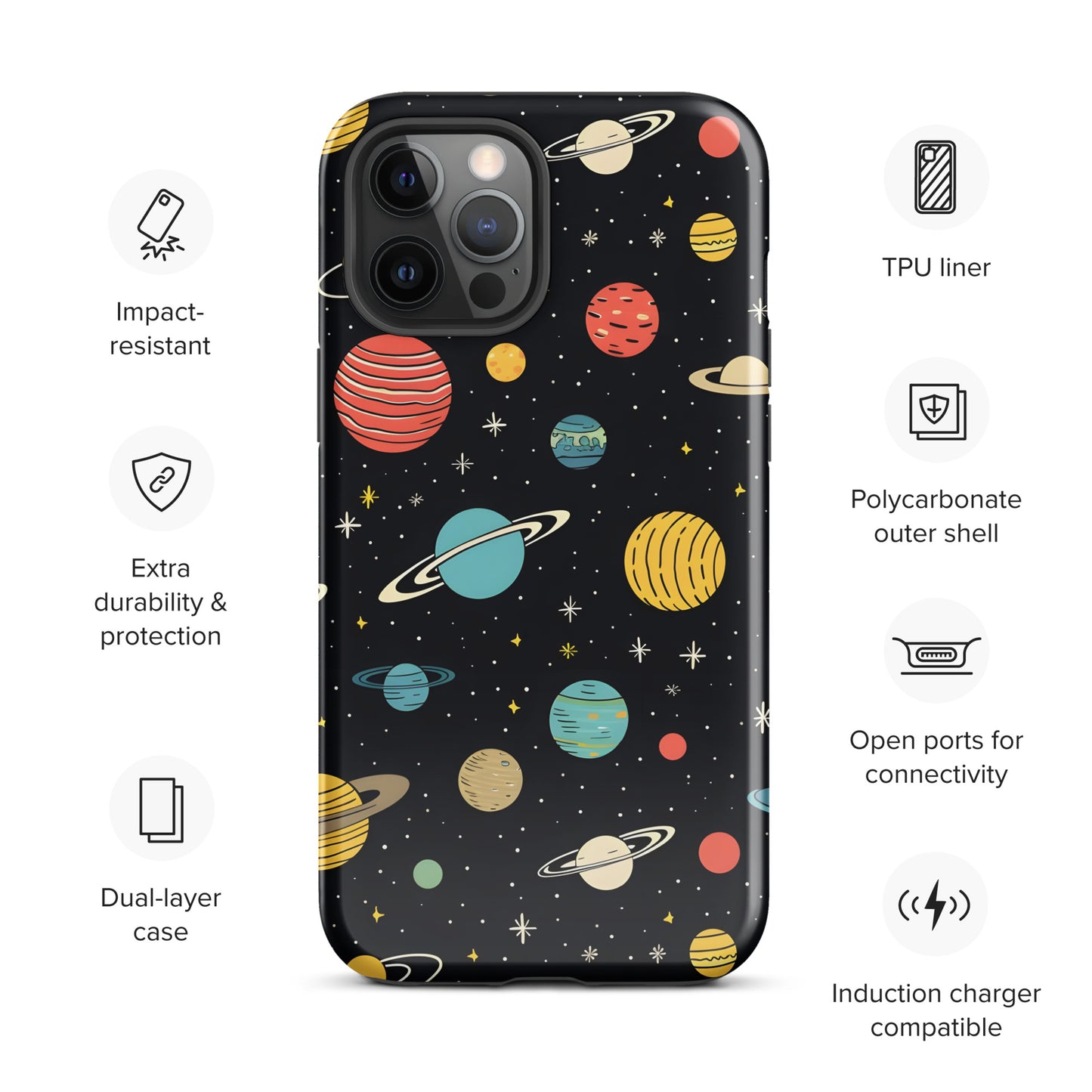 "Space" Tough Case for iPhone®