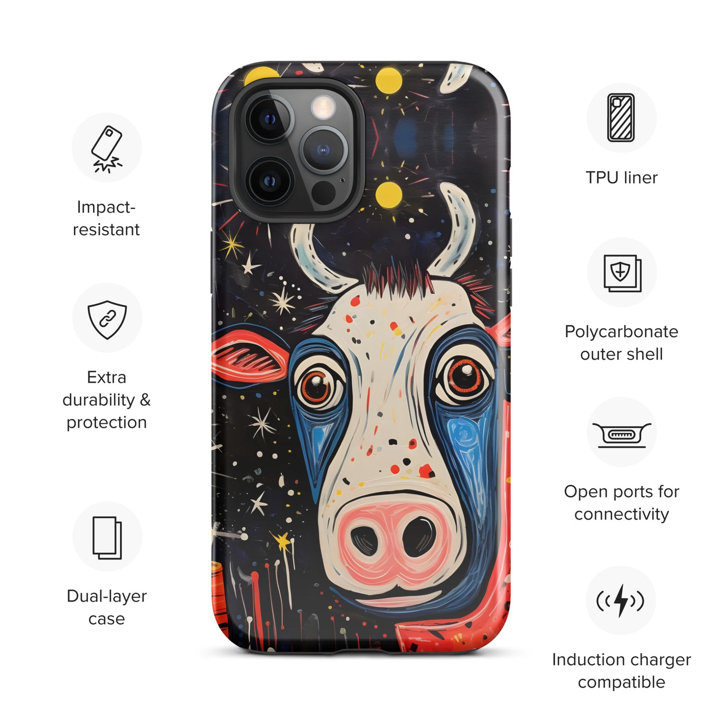 "Cow" Tough Case for iPhone®