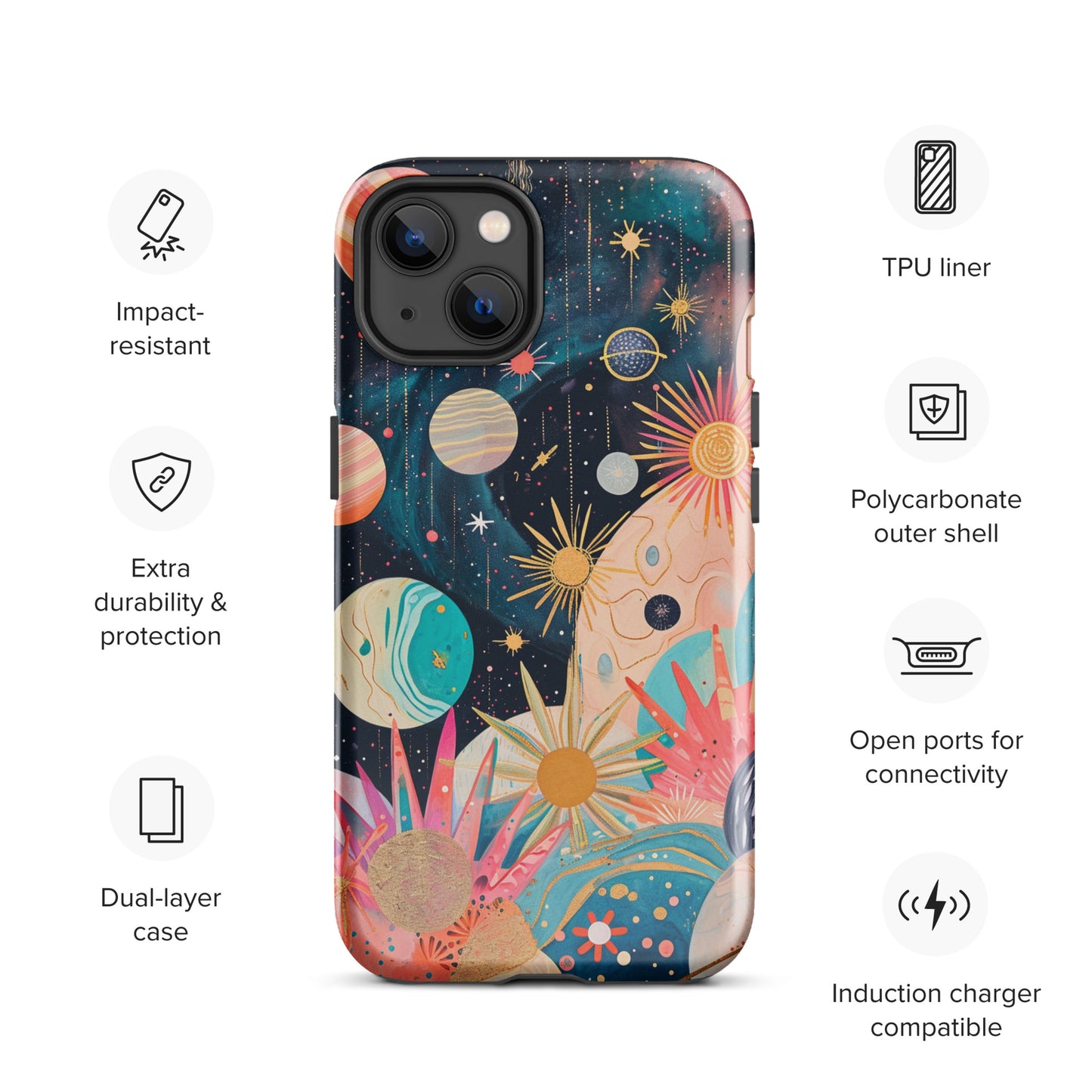 "Somewhere in Space" Tough Case for iPhone®