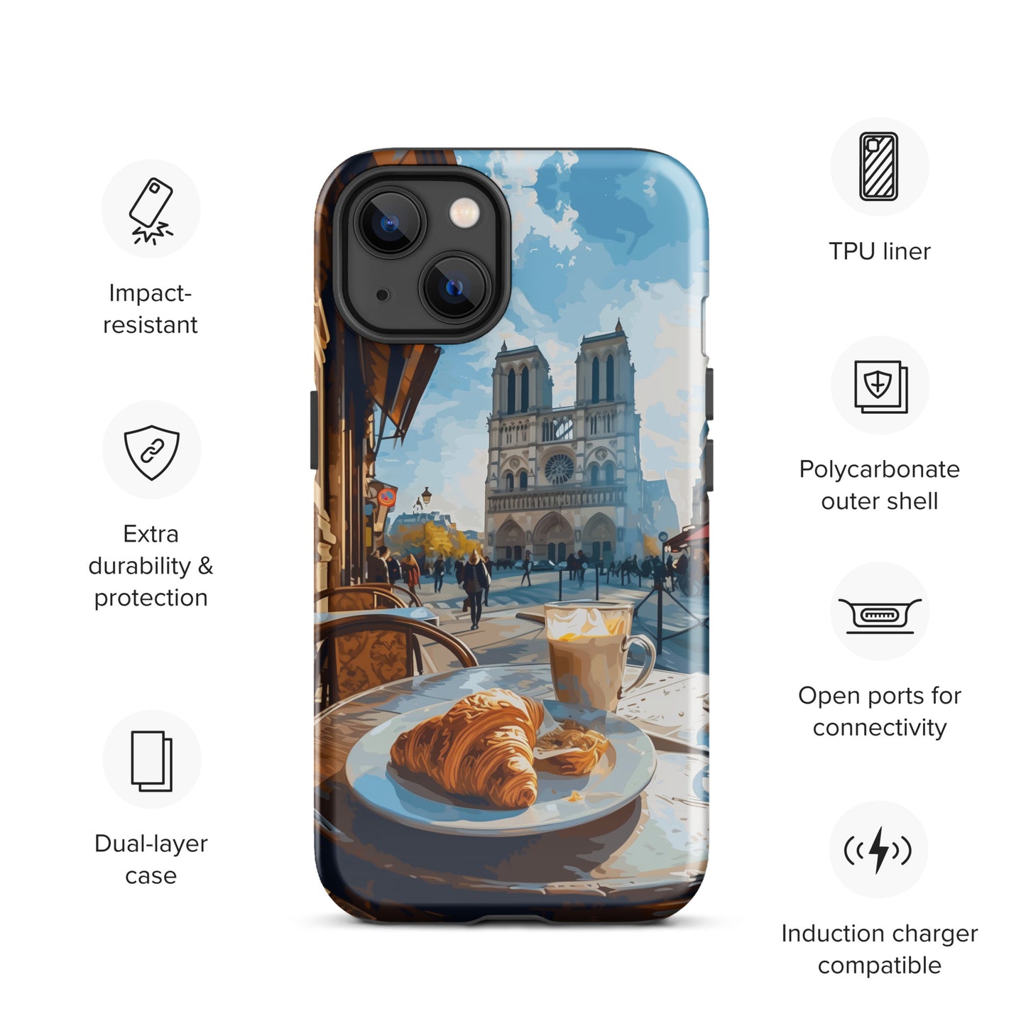 "Notre Dame" Tough Case for iPhone®