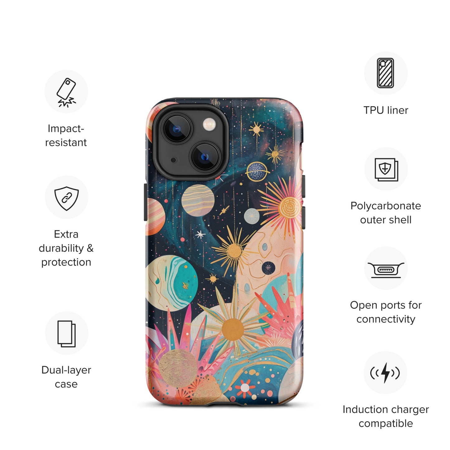 "Somewhere in Space" Tough Case for iPhone®