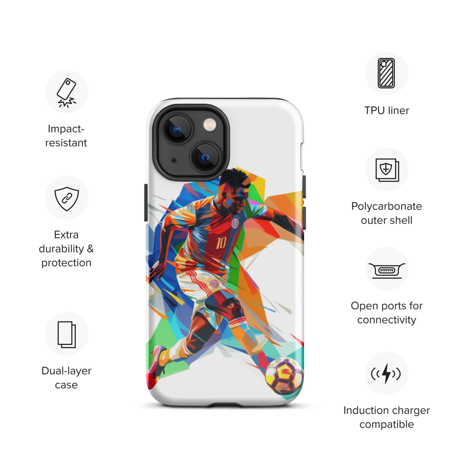 "Soccer" Tough Case for iPhone®