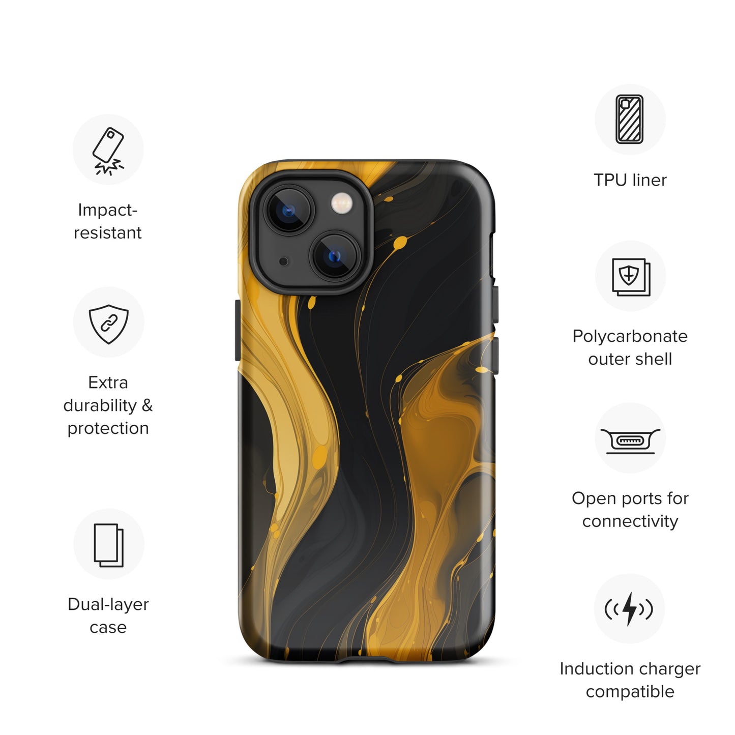 "Liquid River" Tough Case for iPhone®