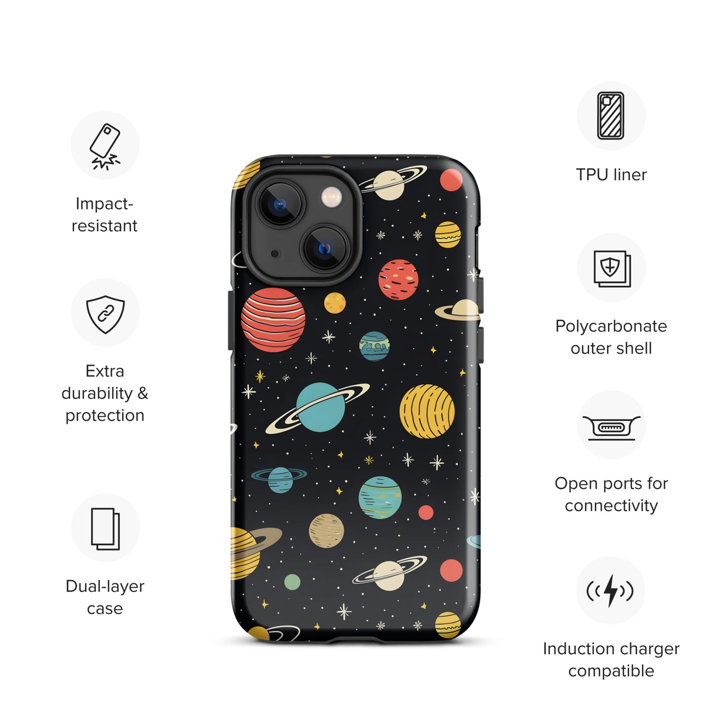 "Space" Tough Case for iPhone®