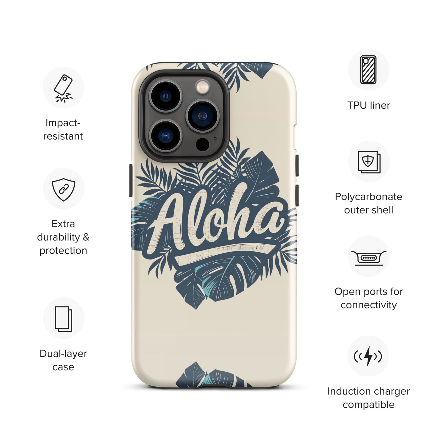 "Aloha 2" Tough Case for iPhone®