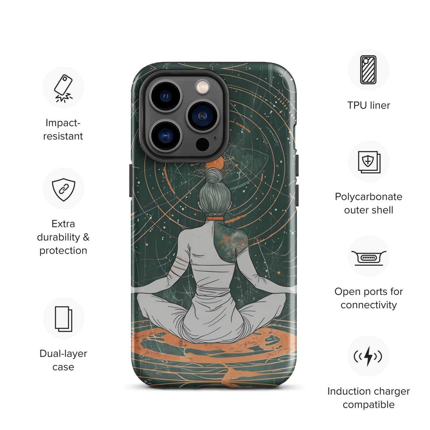 "Zen" Tough Case for iPhone®