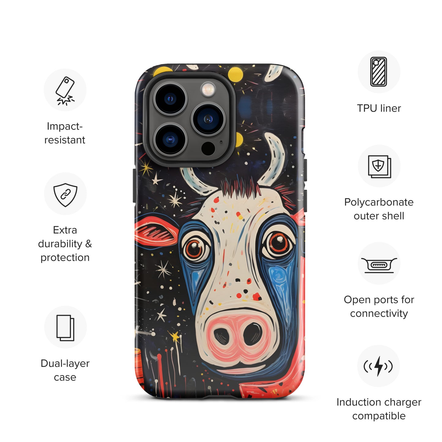 "Cow" Tough Case for iPhone®