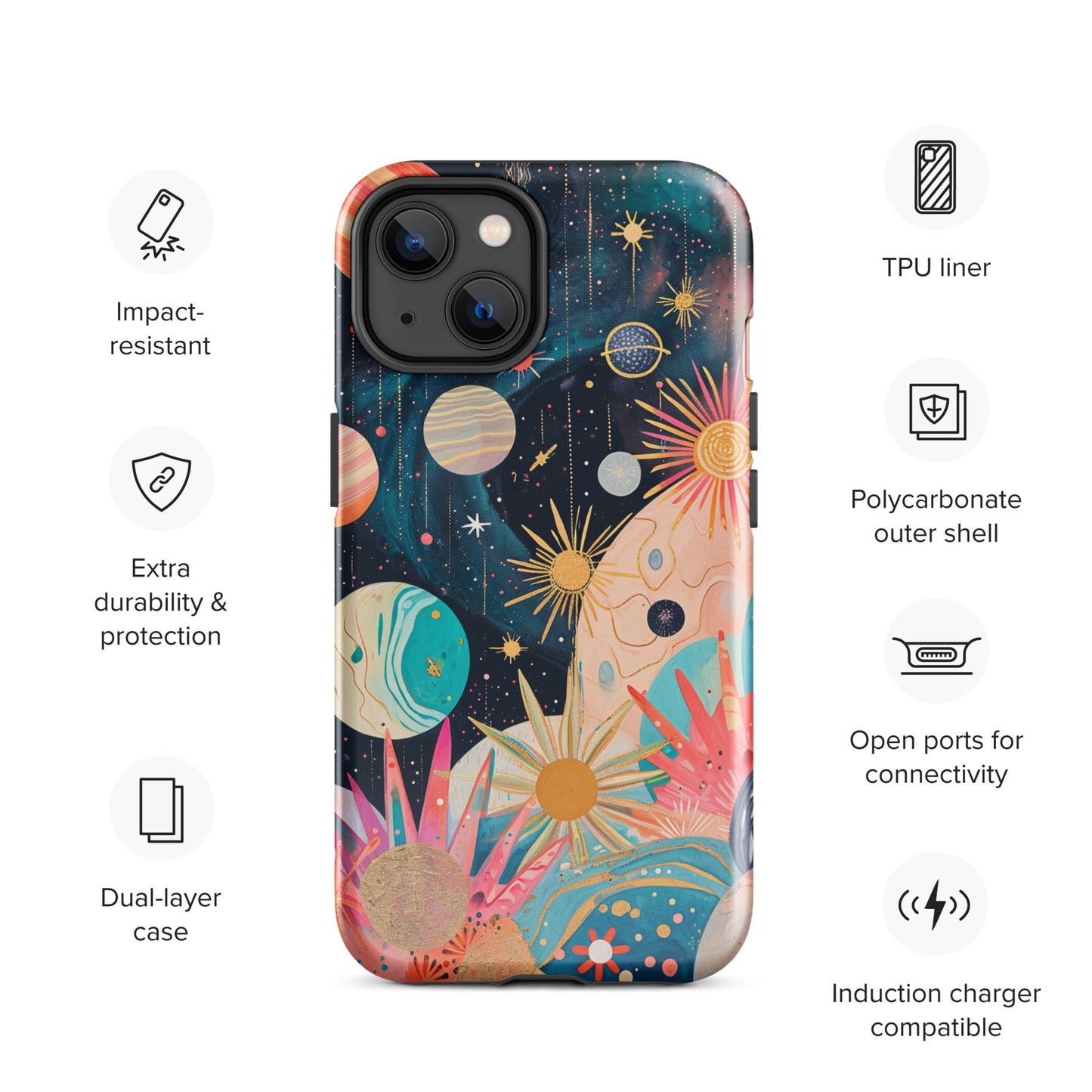 "Somewhere in Space" Tough Case for iPhone®