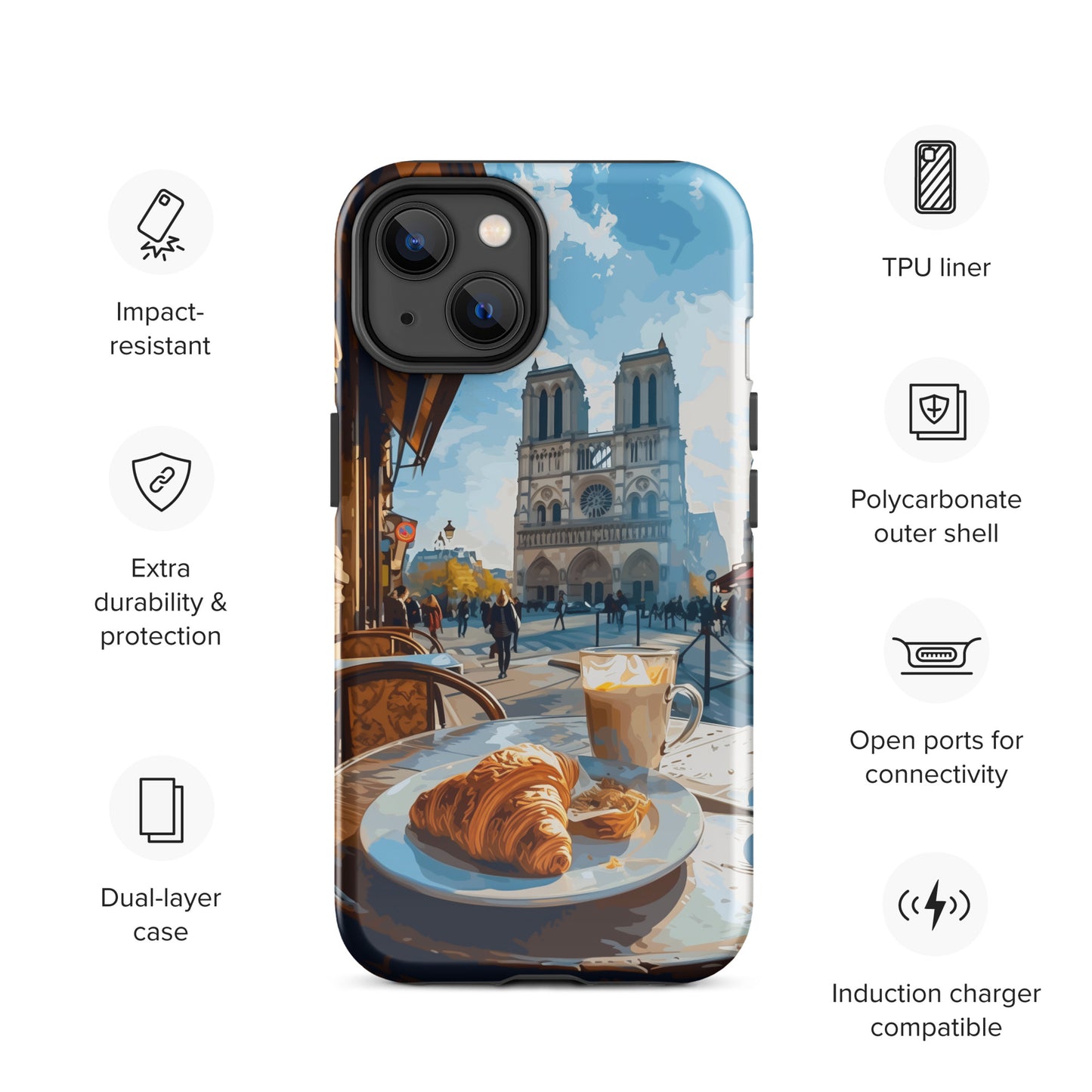 "Notre Dame" Tough Case for iPhone®