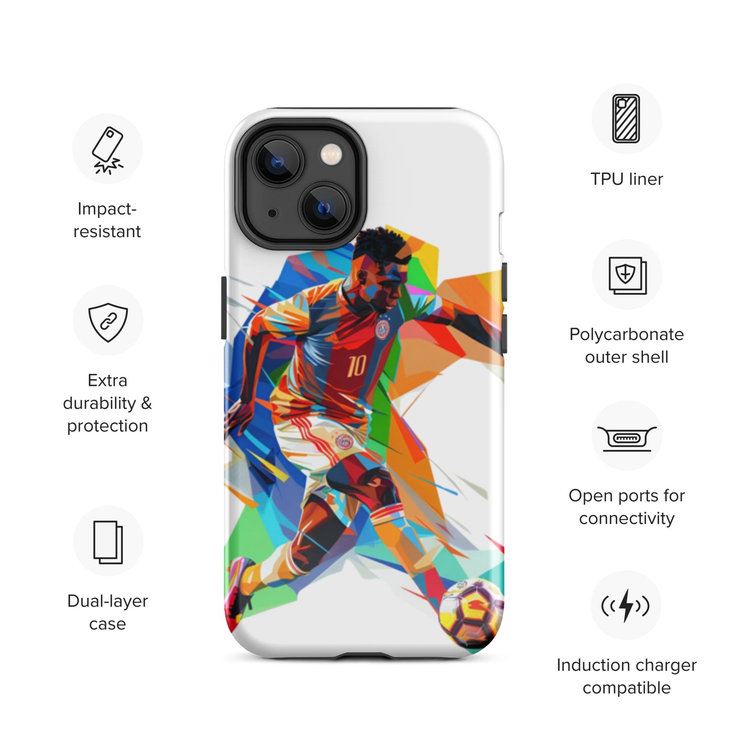 "Soccer" Tough Case for iPhone®