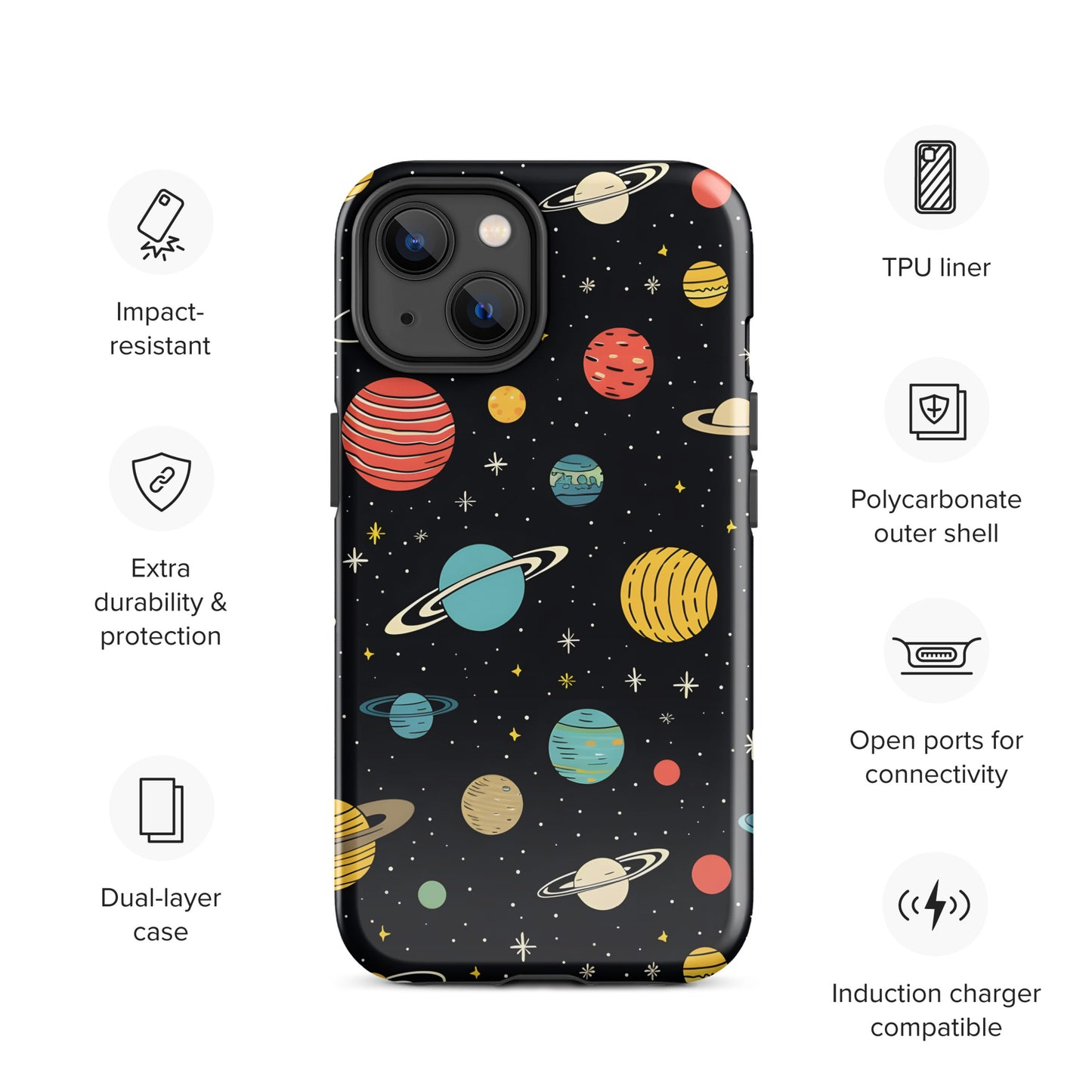 "Space" Tough Case for iPhone®