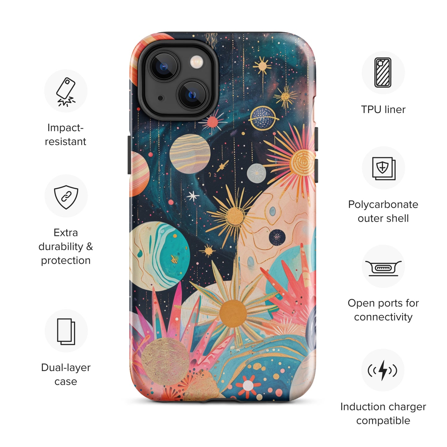 "Somewhere in Space" Tough Case for iPhone®