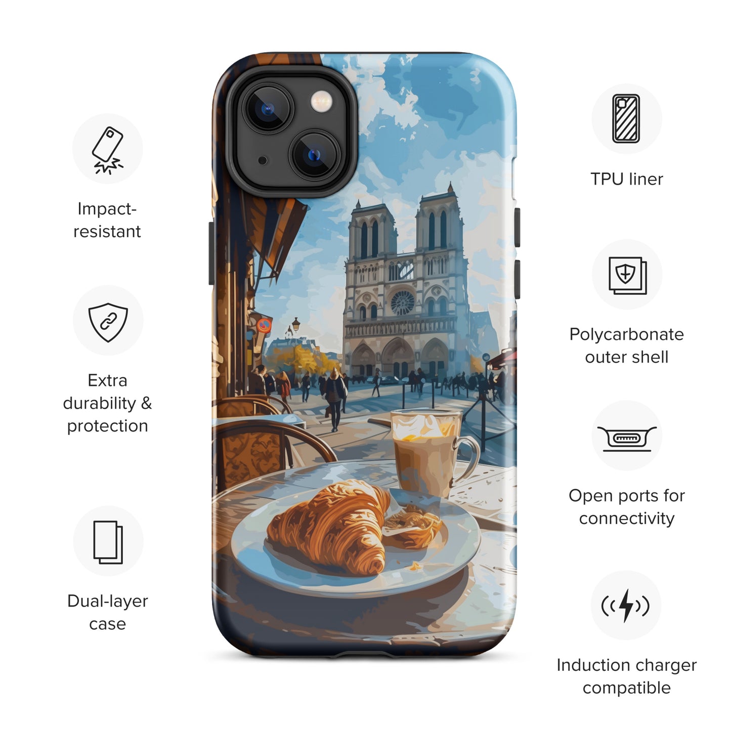 "Notre Dame" Tough Case for iPhone®