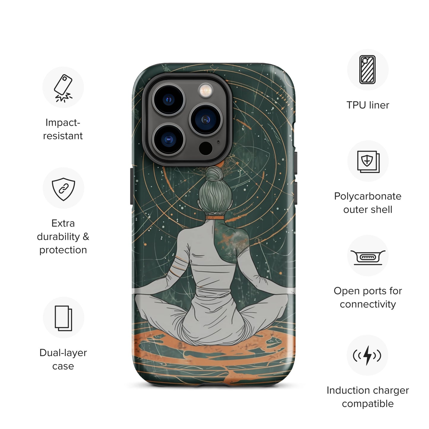 "Zen" Tough Case for iPhone®