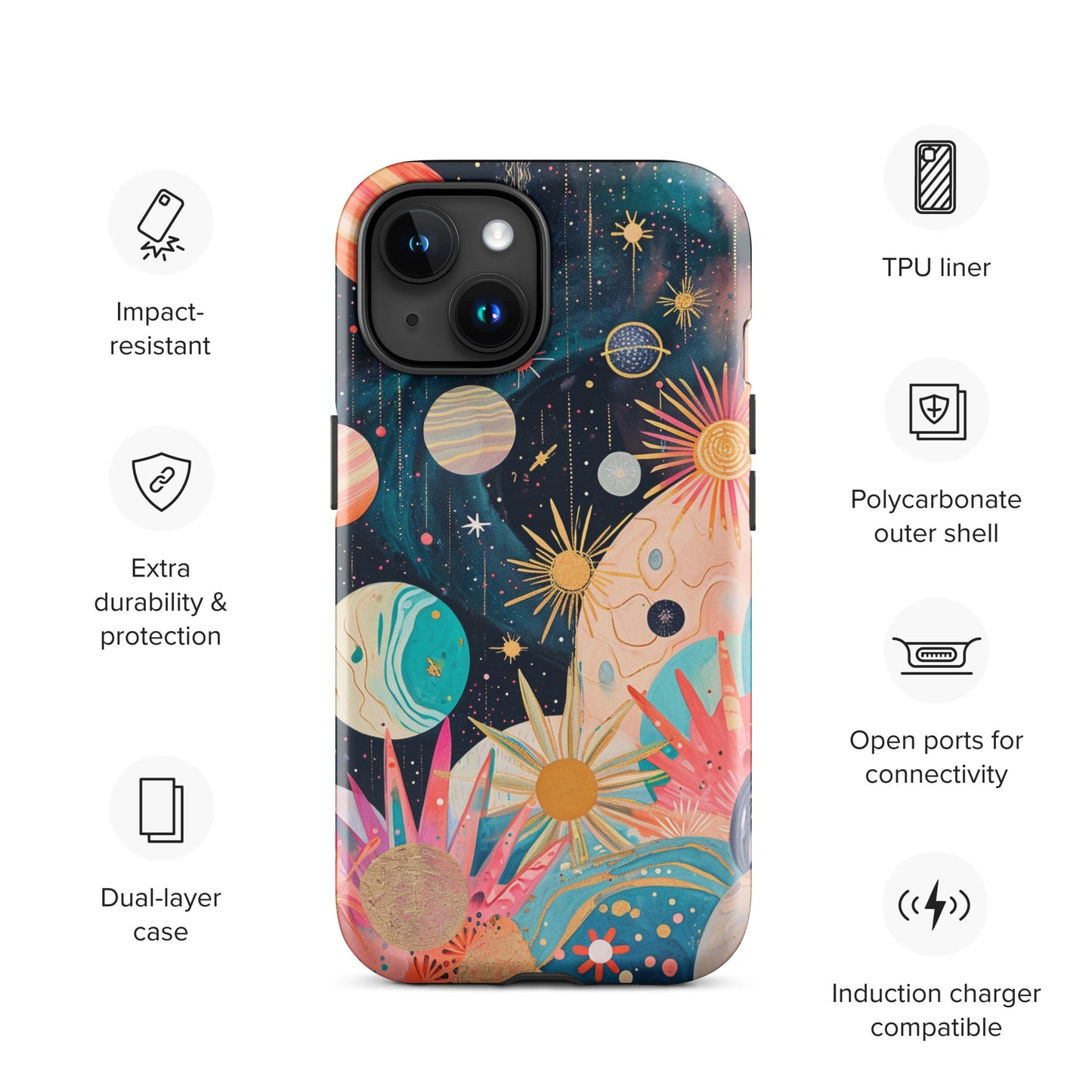 "Somewhere in Space" Tough Case for iPhone®