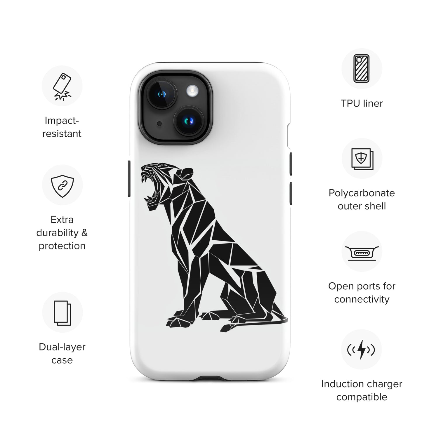 "Lioness" Tough Case for iPhone®