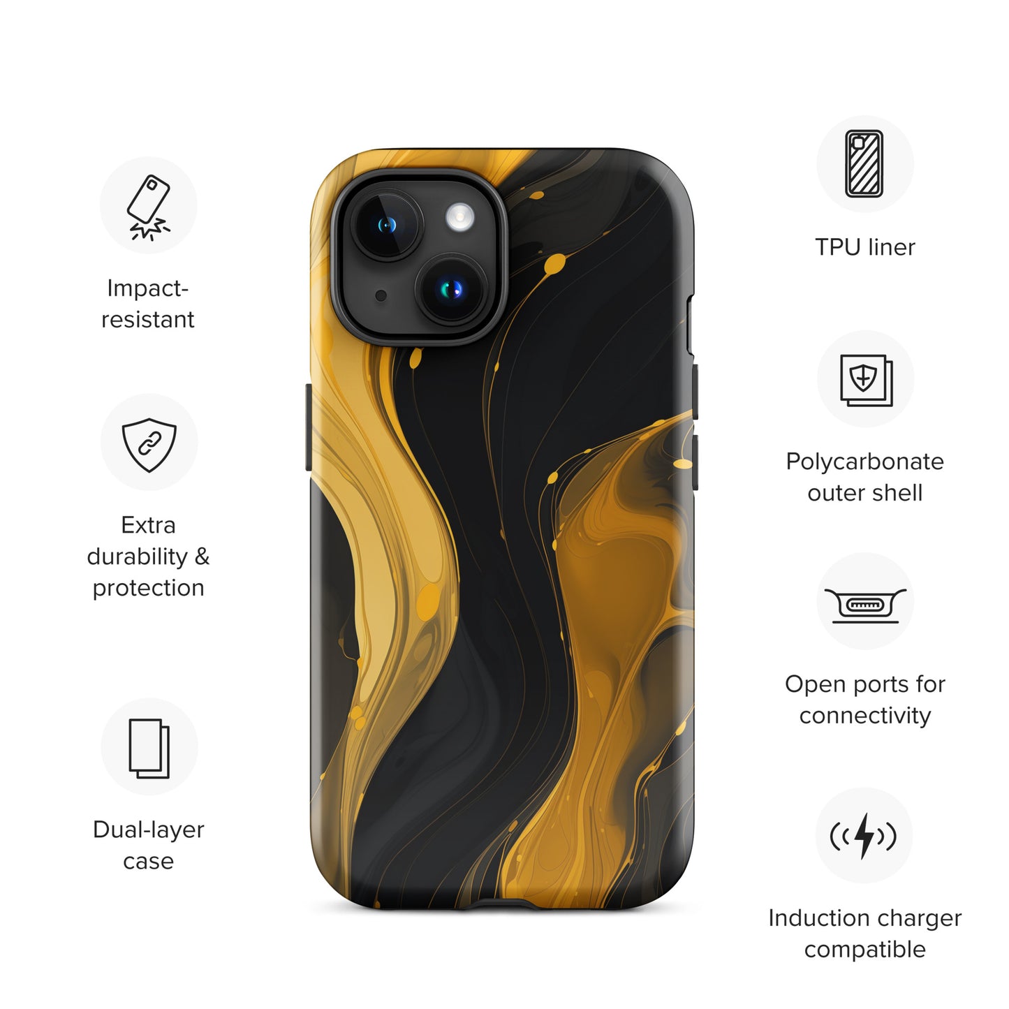 "Liquid River" Tough Case for iPhone®