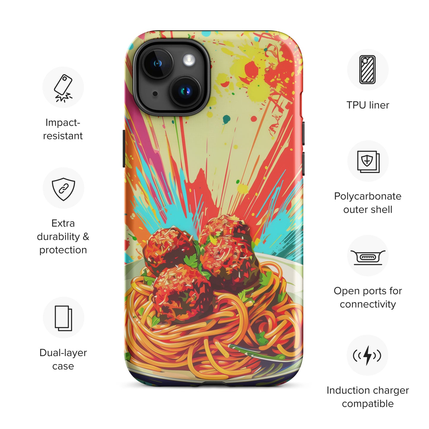 "Meatballs" Tough Case for iPhone®