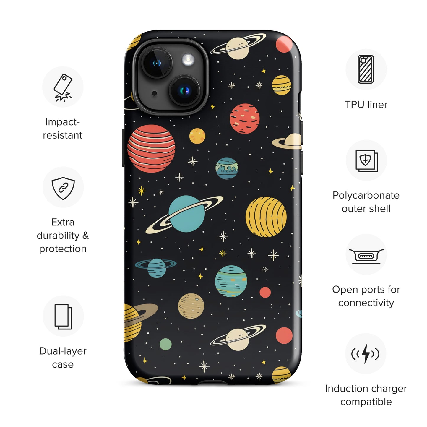 "Space" Tough Case for iPhone®