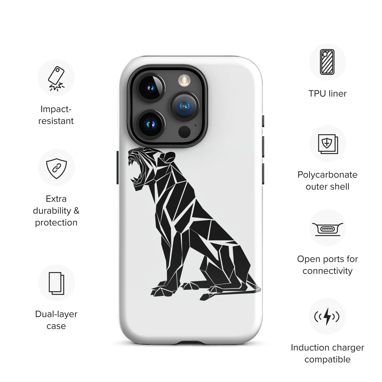 "Lioness" Tough Case for iPhone®