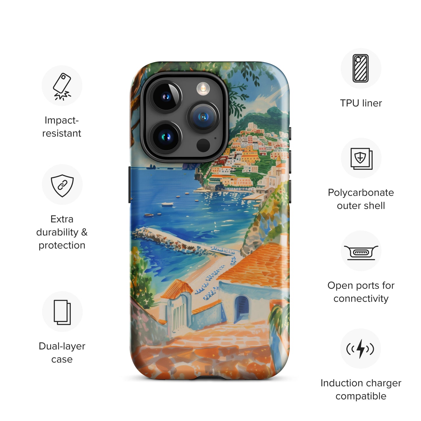 "Positano" Tough Case for iPhone®