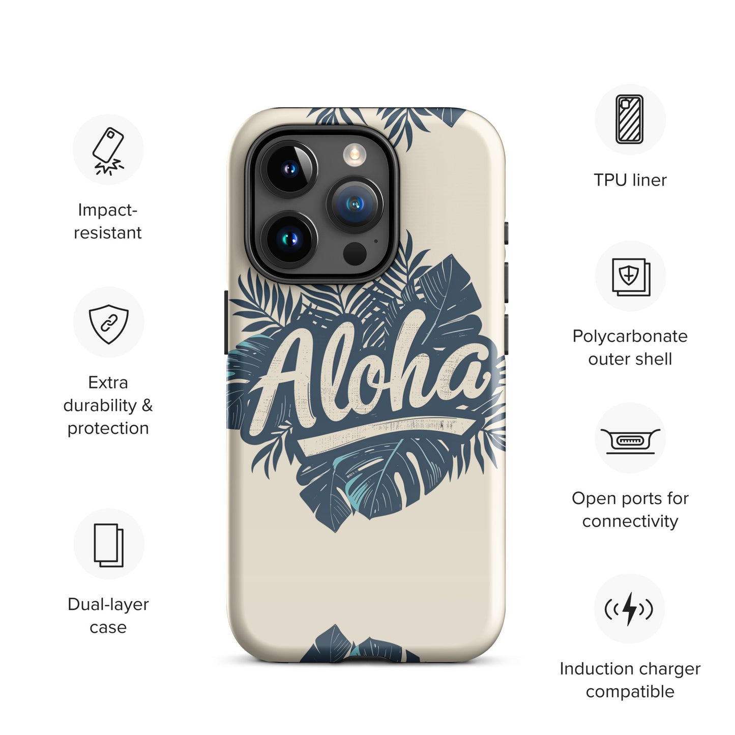 "Aloha 2" Tough Case for iPhone®