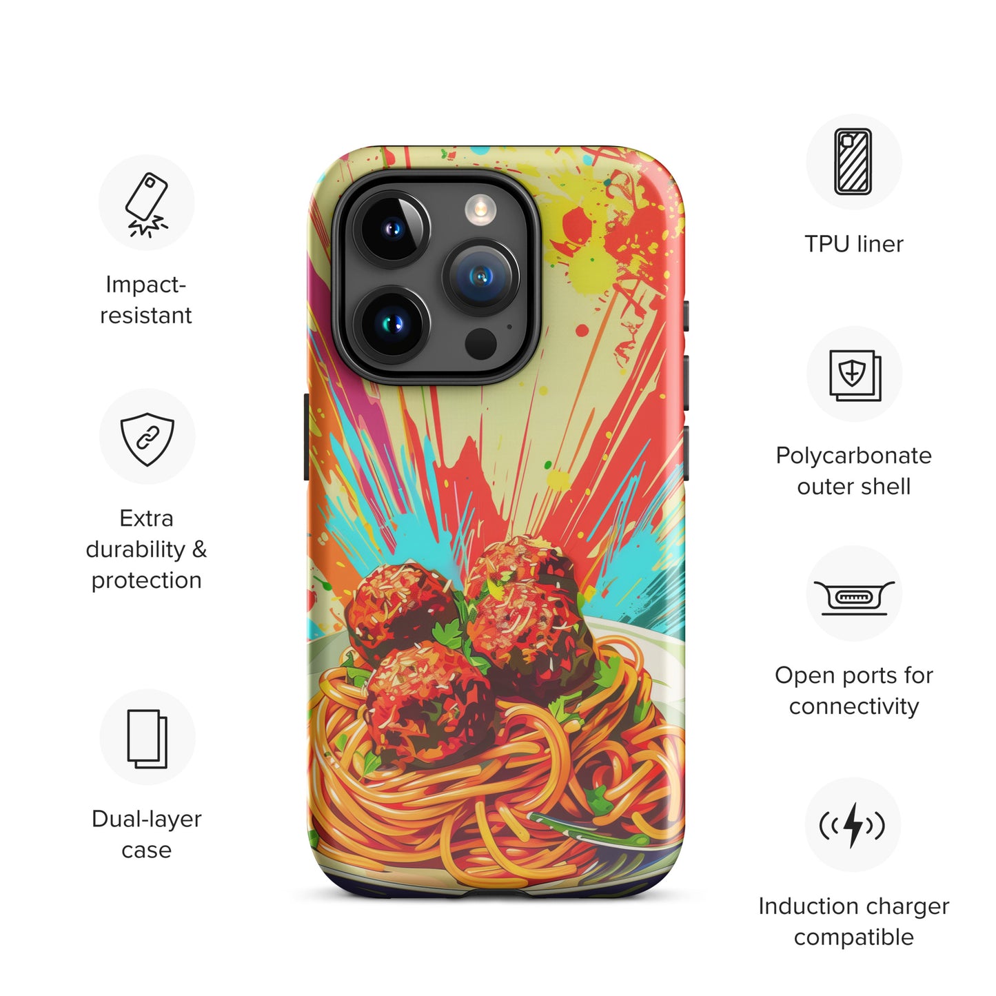 "Meatballs" Tough Case for iPhone®