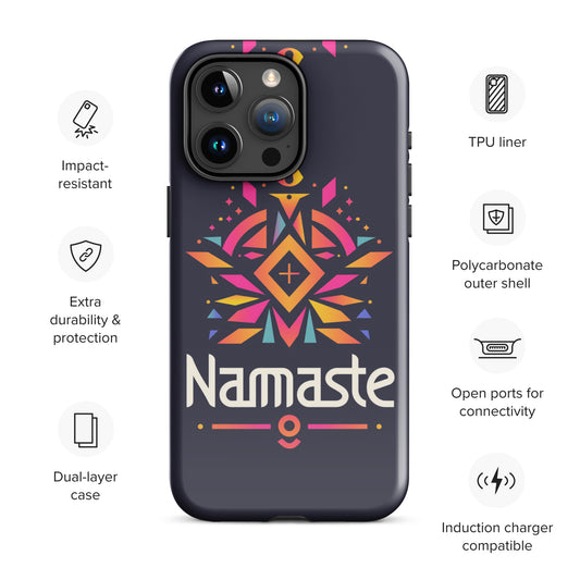 "Namaste 1" Tough Case for iPhone®