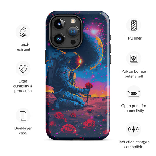 "Flowers in Space" Tough Case for iPhone®