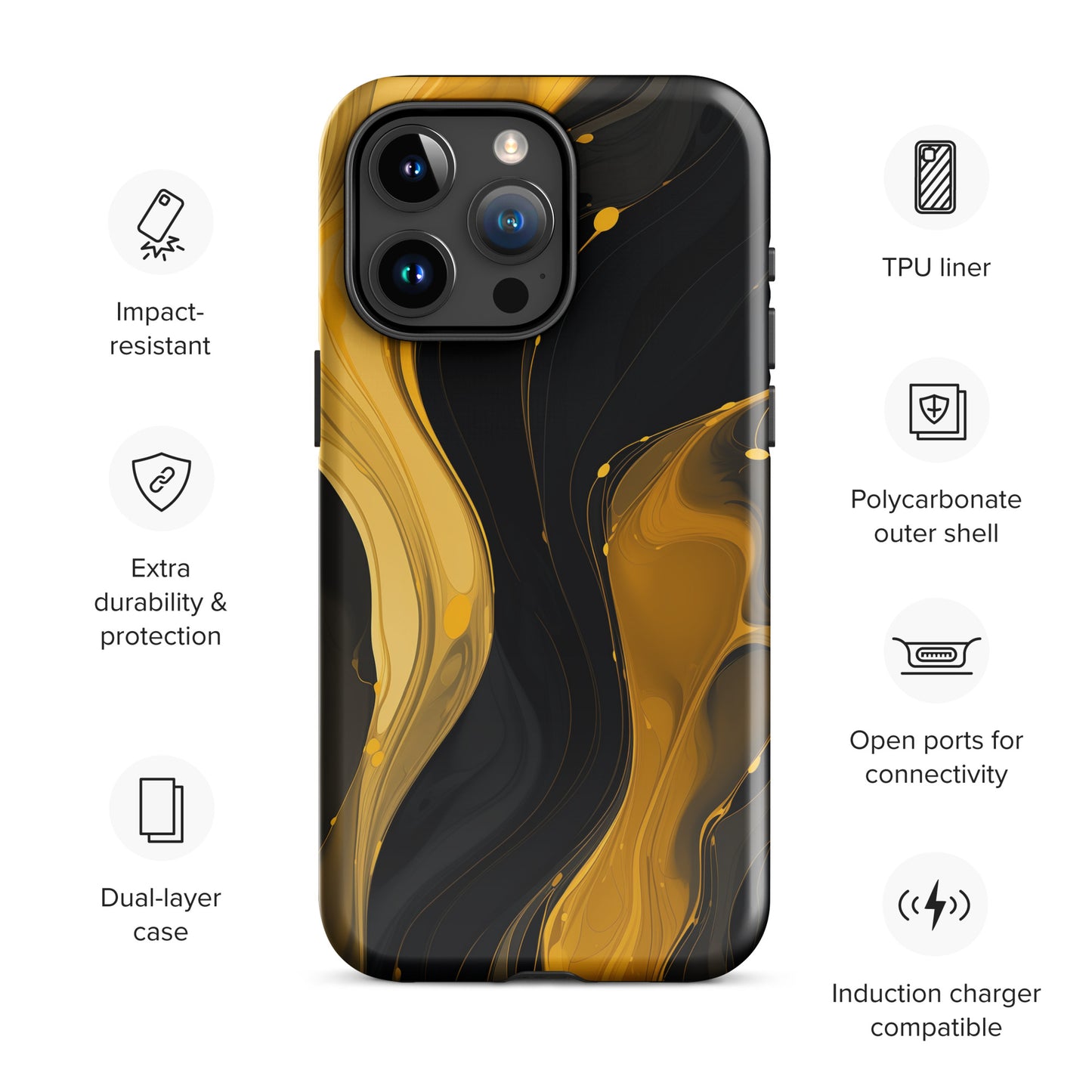 "Liquid River" Tough Case for iPhone®