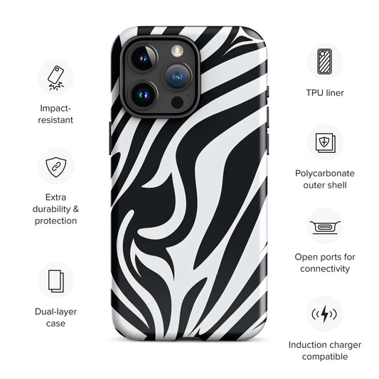 "Zebra" Tough Case for iPhone®