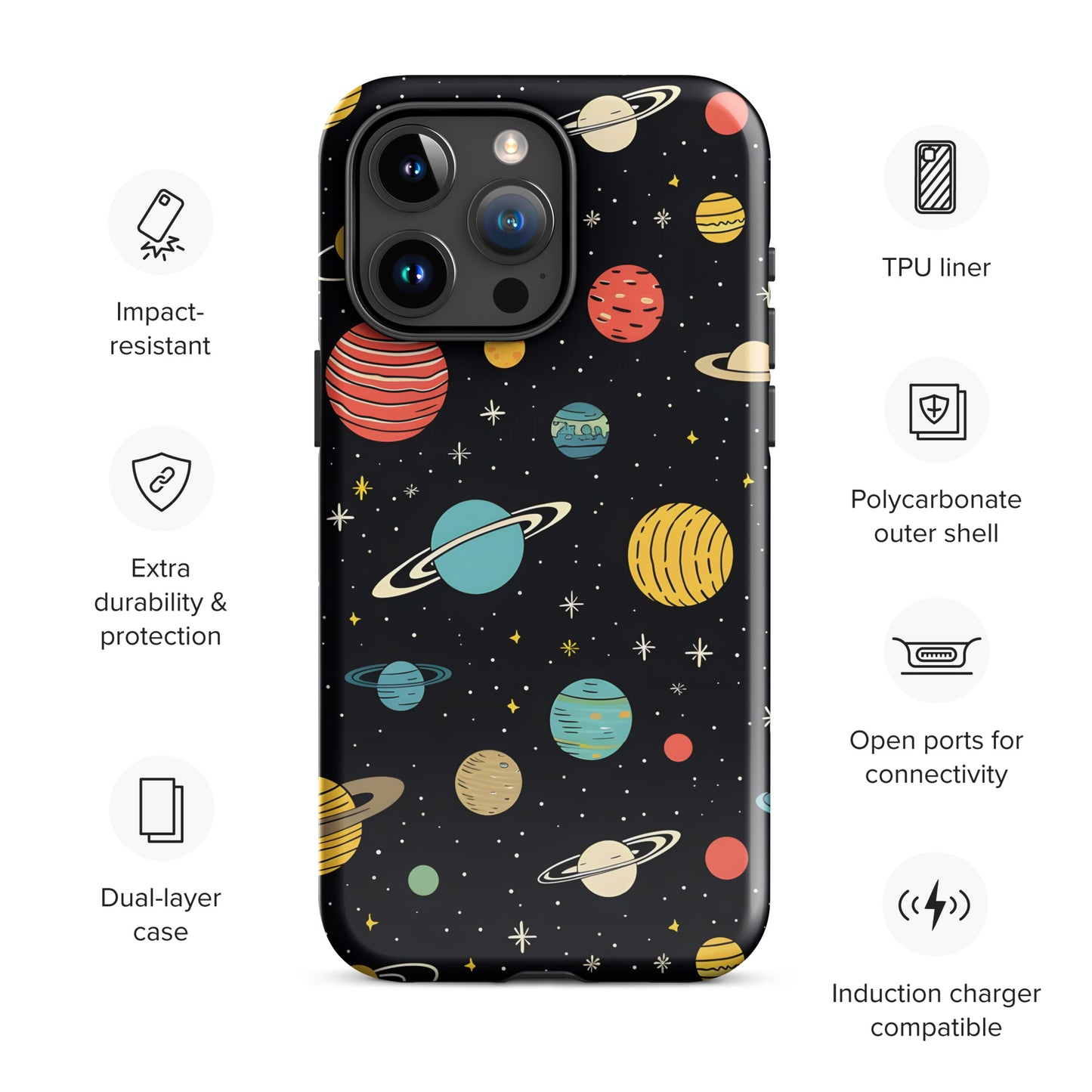 "Space" Tough Case for iPhone®