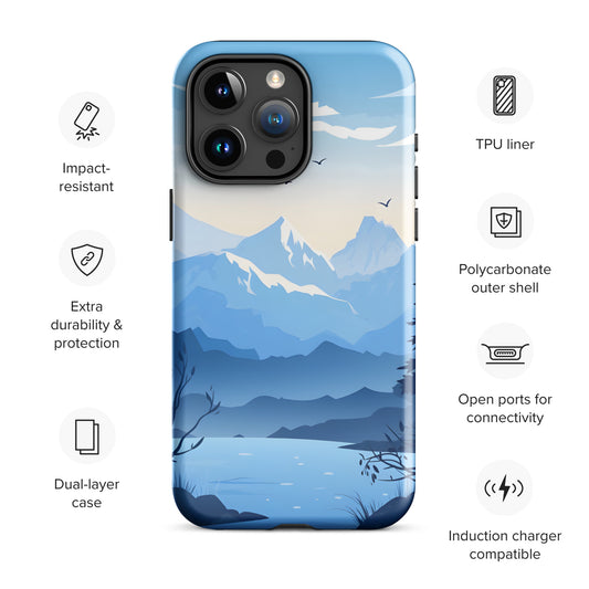 "Blue" Tough Case for iPhone®