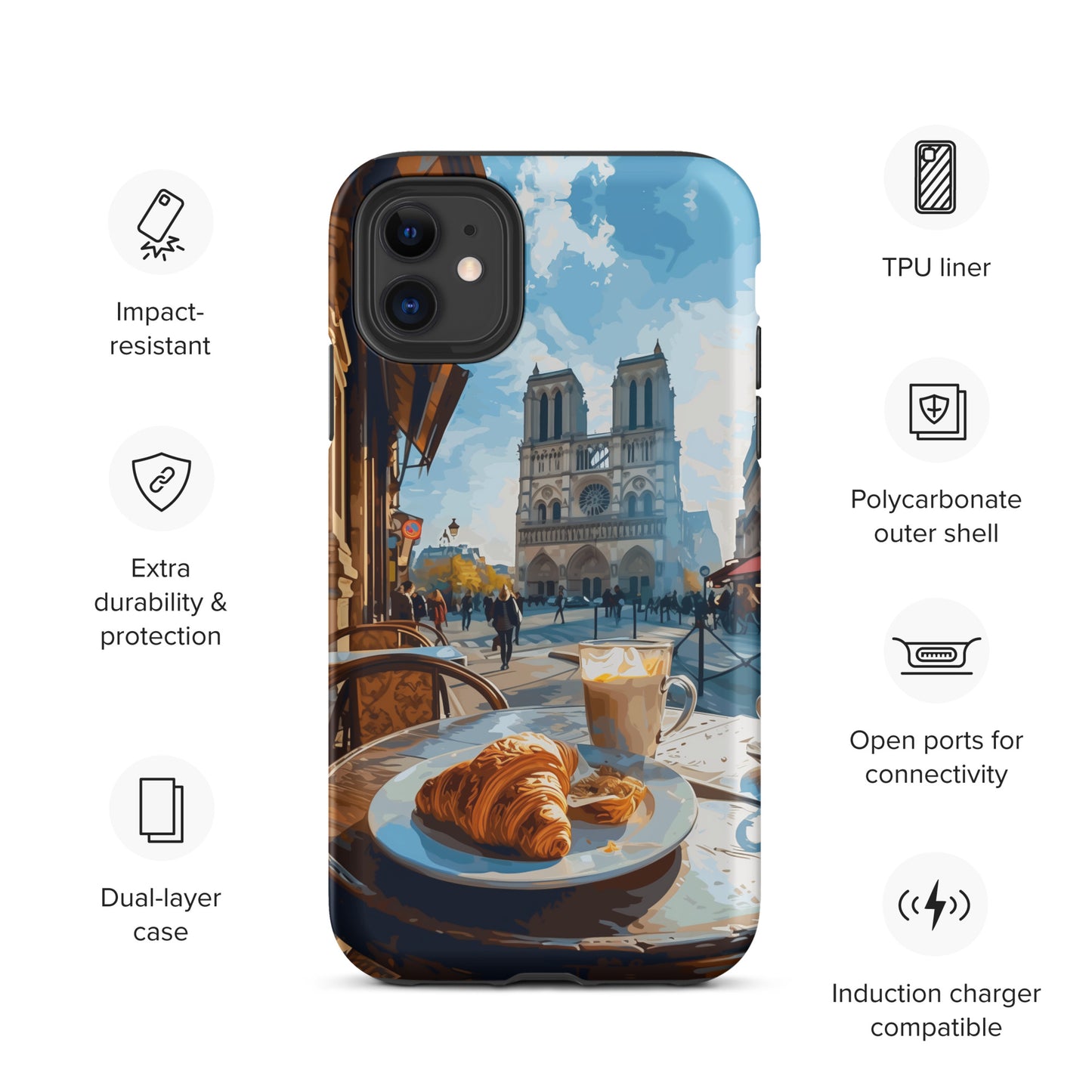 "Notre Dame" Tough Case for iPhone®