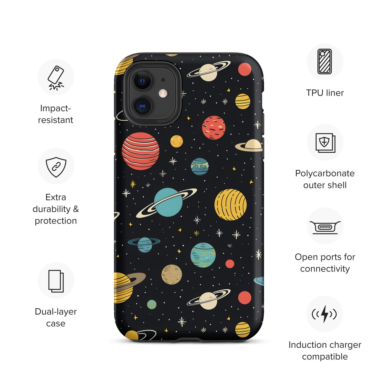 "Space" Tough Case for iPhone®