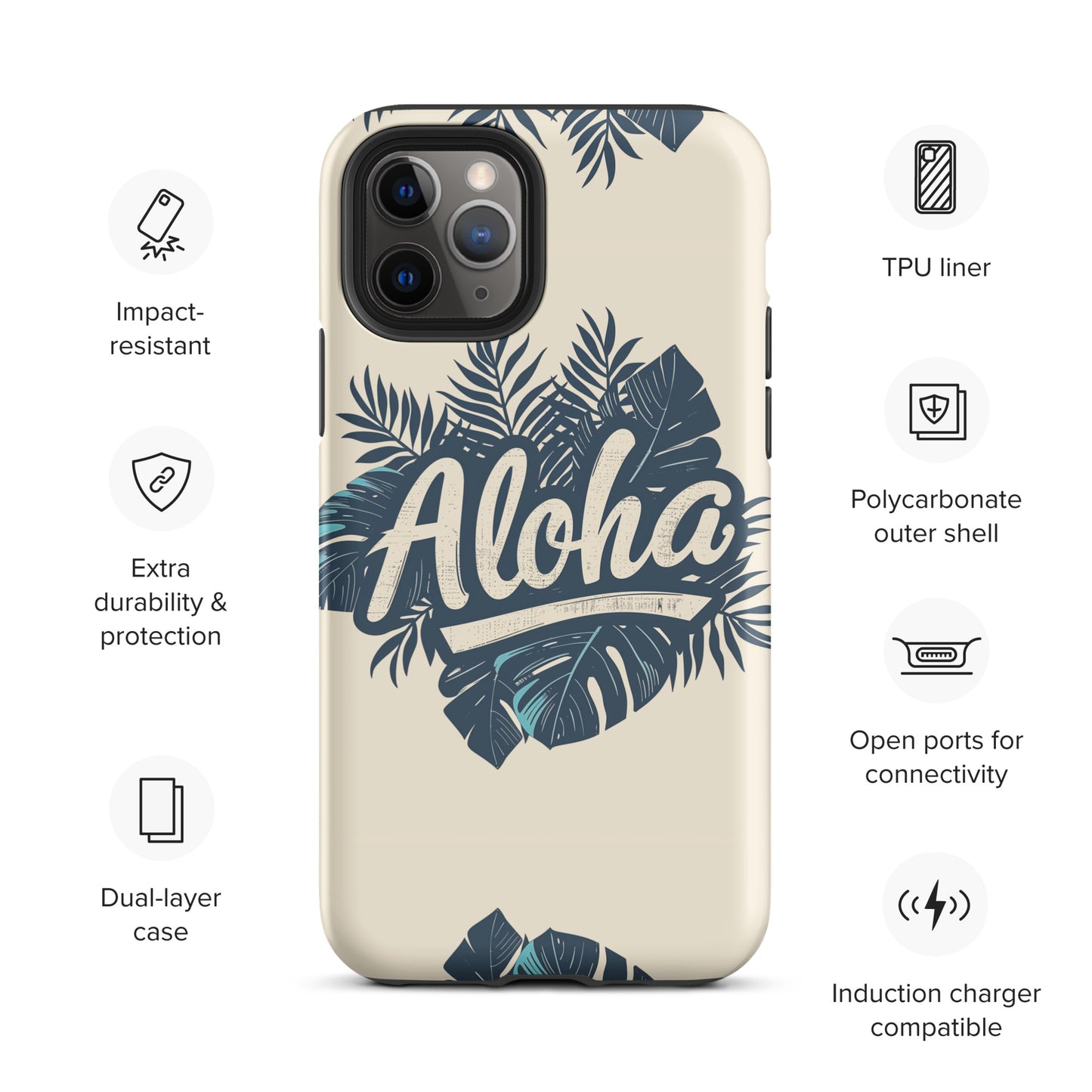 "Aloha 2" Tough Case for iPhone®