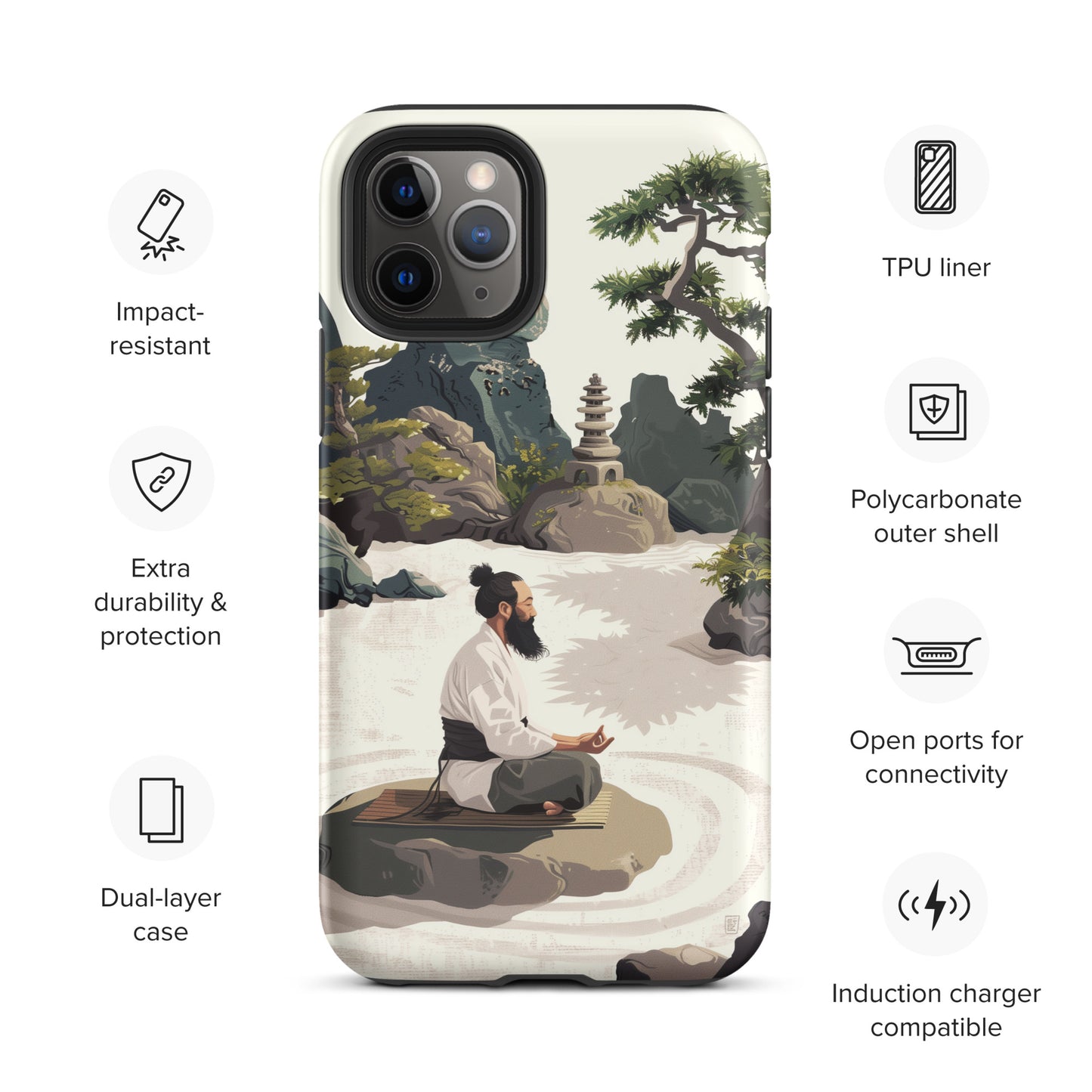 "Mindful" Tough Case for iPhone®