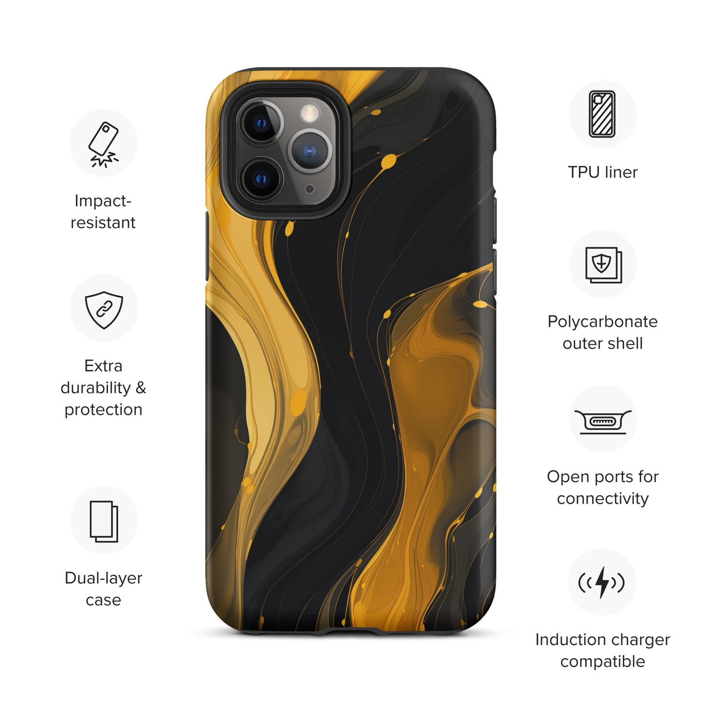 "Liquid River" Tough Case for iPhone®