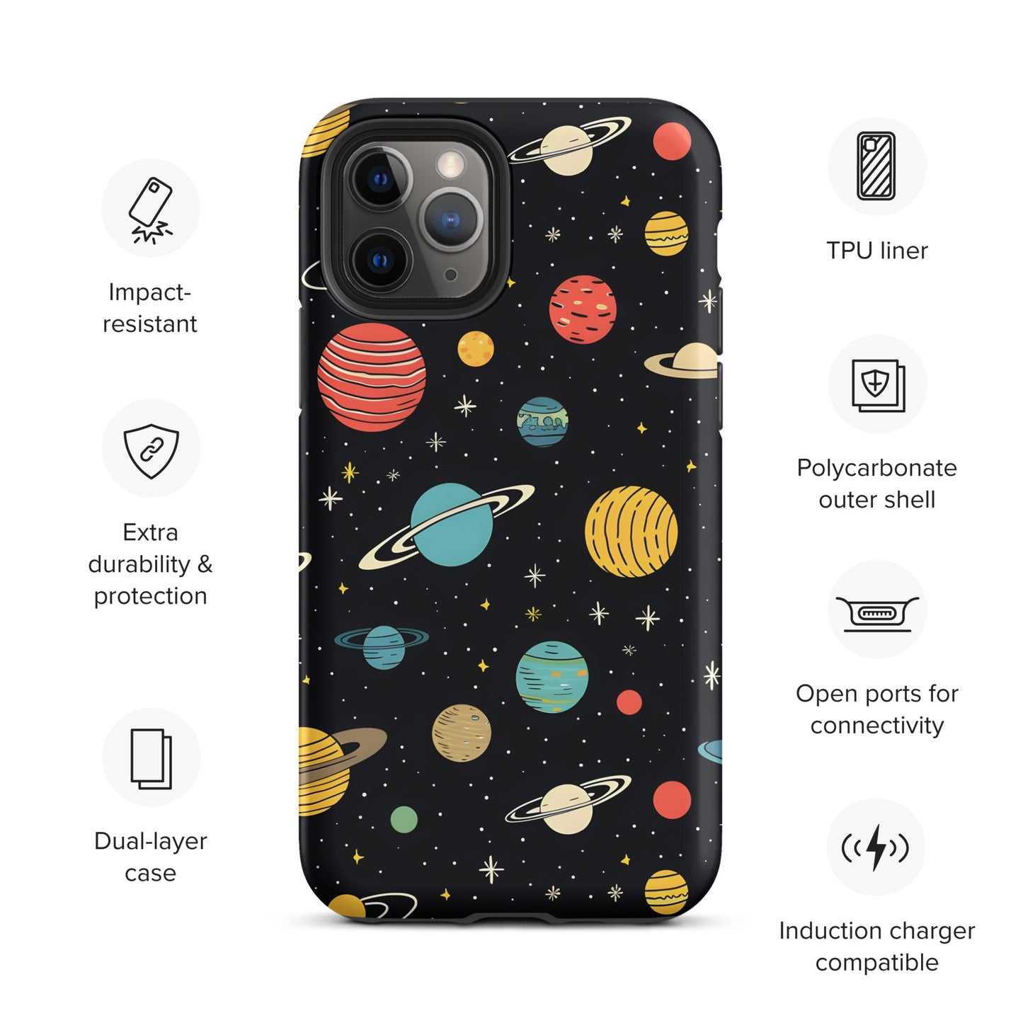 "Space" Tough Case for iPhone®