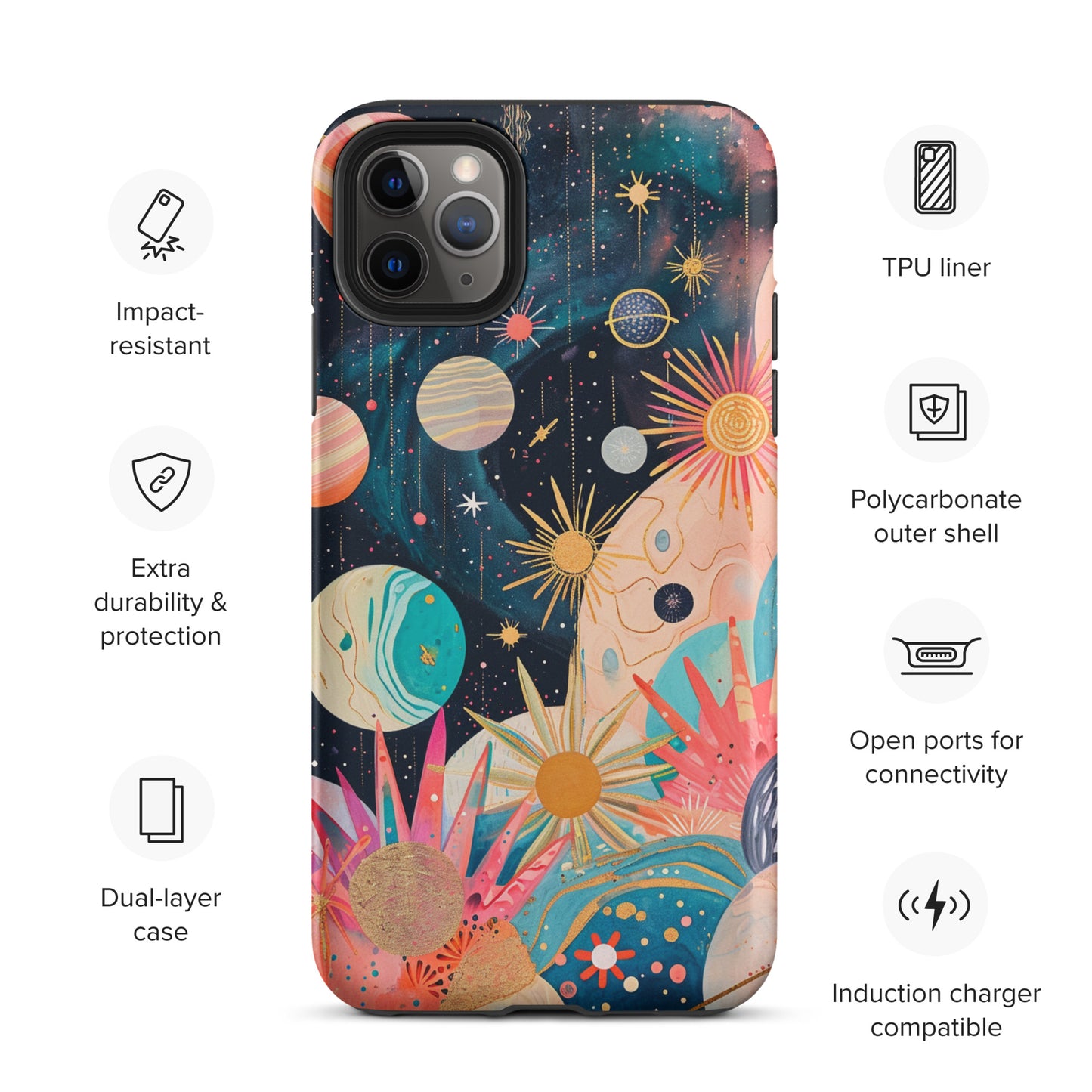 "Somewhere in Space" Tough Case for iPhone®