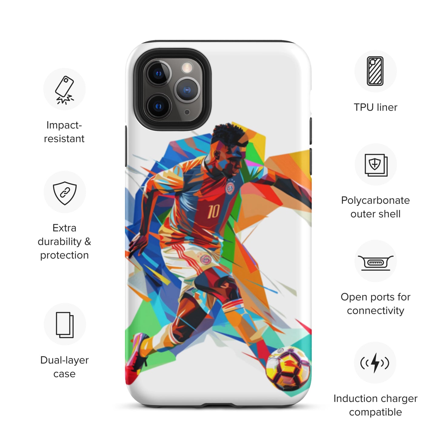 "Soccer" Tough Case for iPhone®