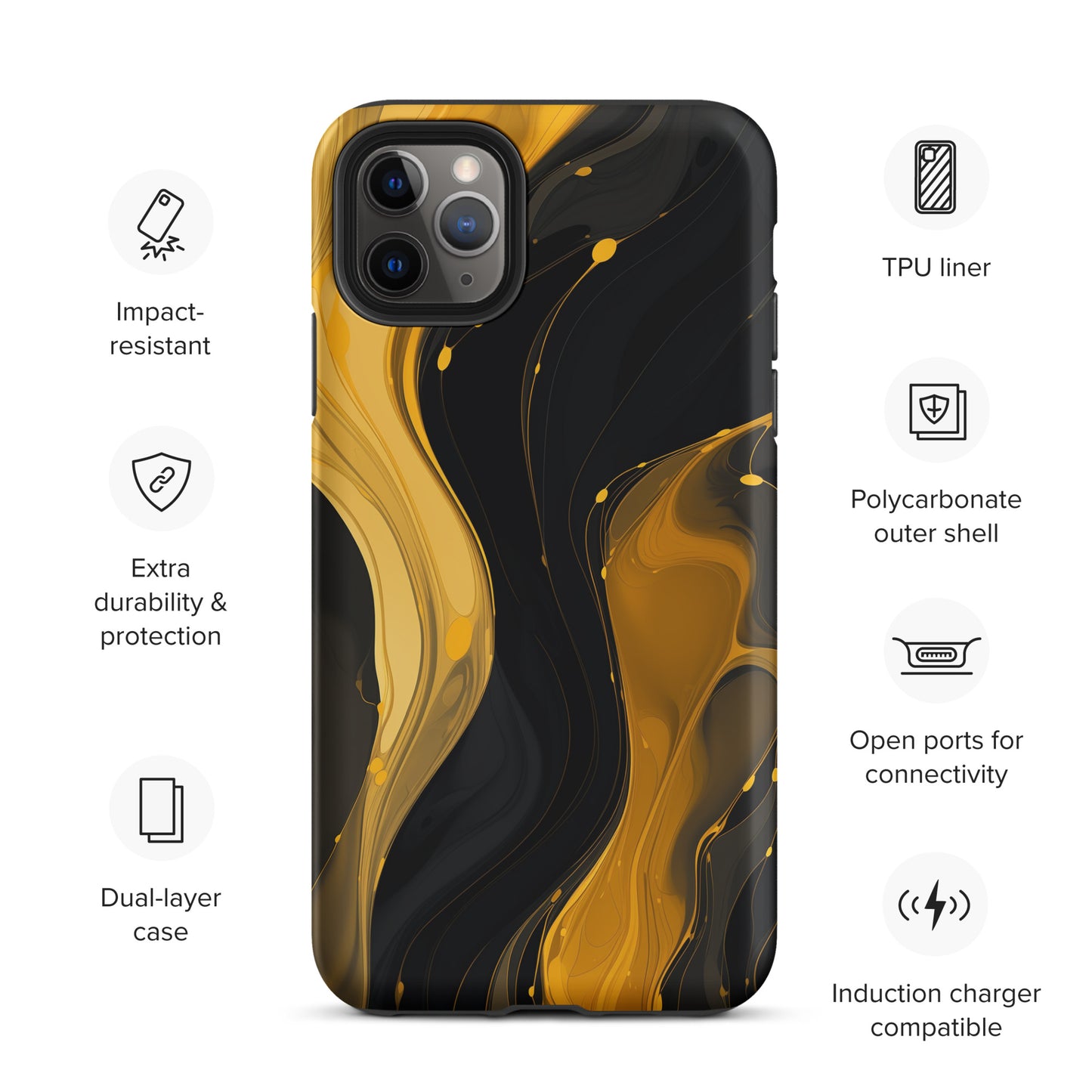 "Liquid River" Tough Case for iPhone®