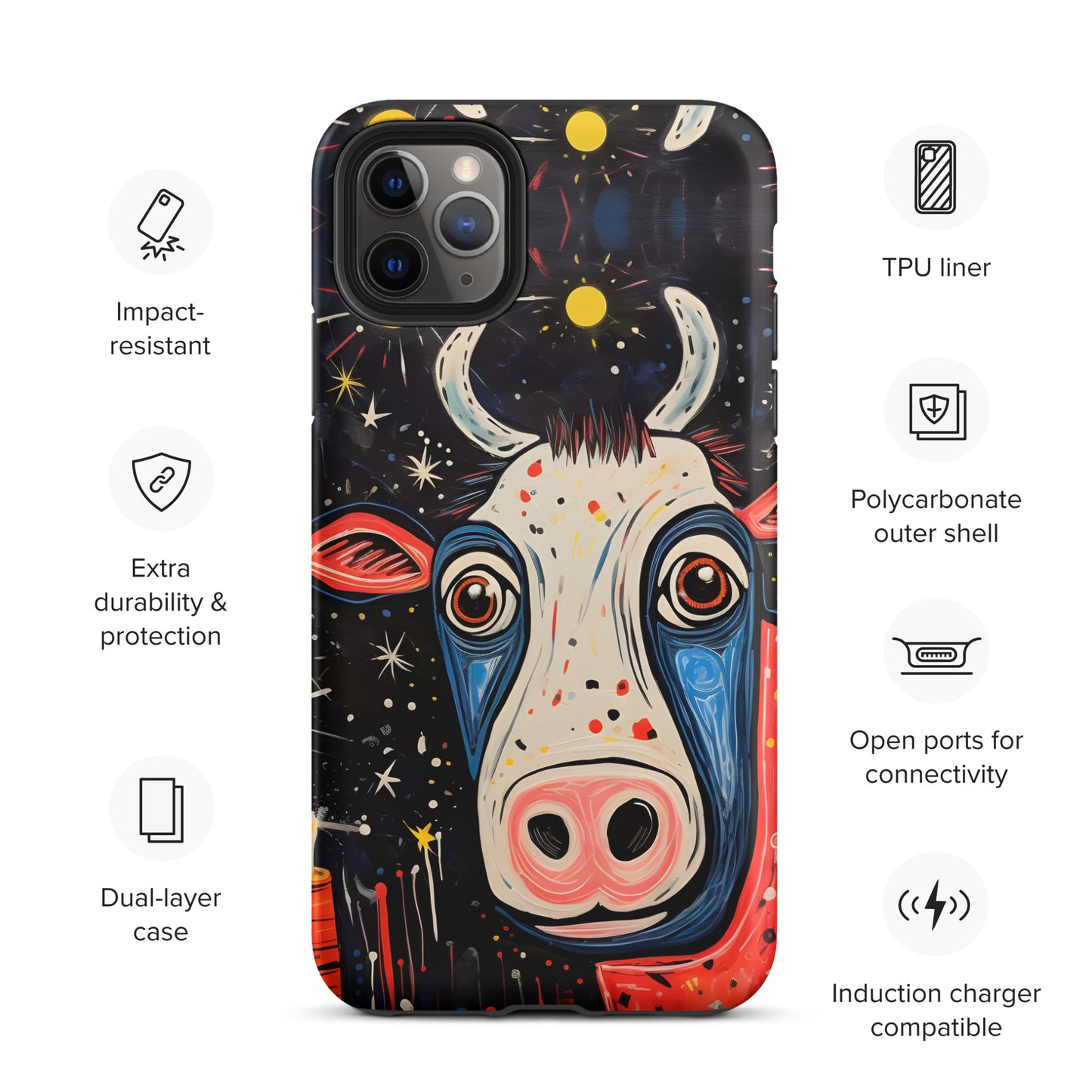 "Cow" Tough Case for iPhone®