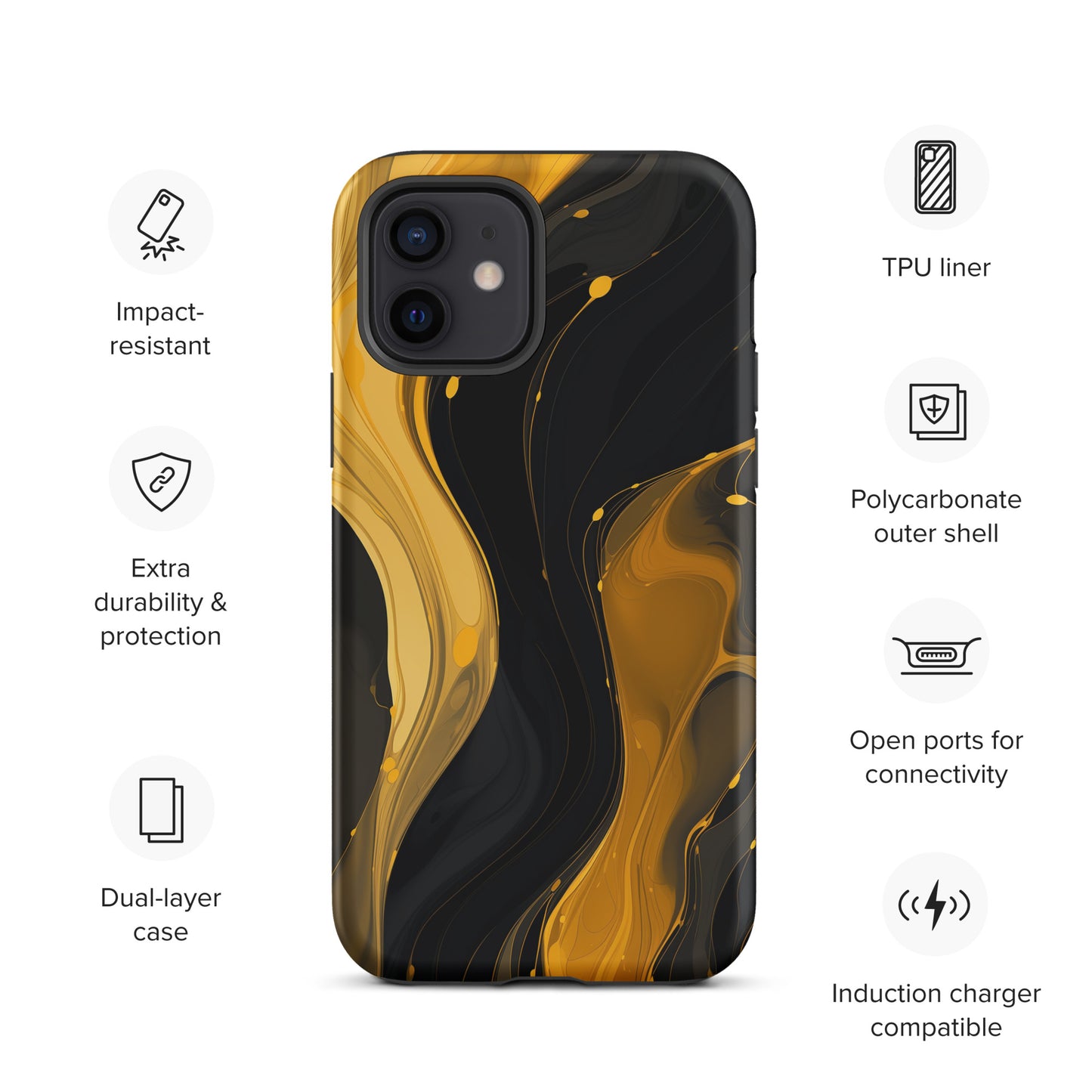 "Liquid River" Tough Case for iPhone®