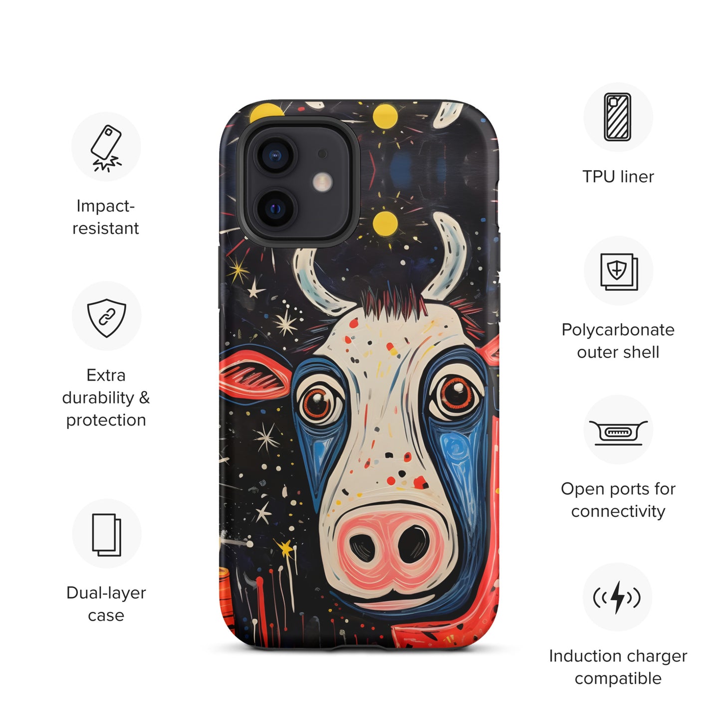 "Cow" Tough Case for iPhone®