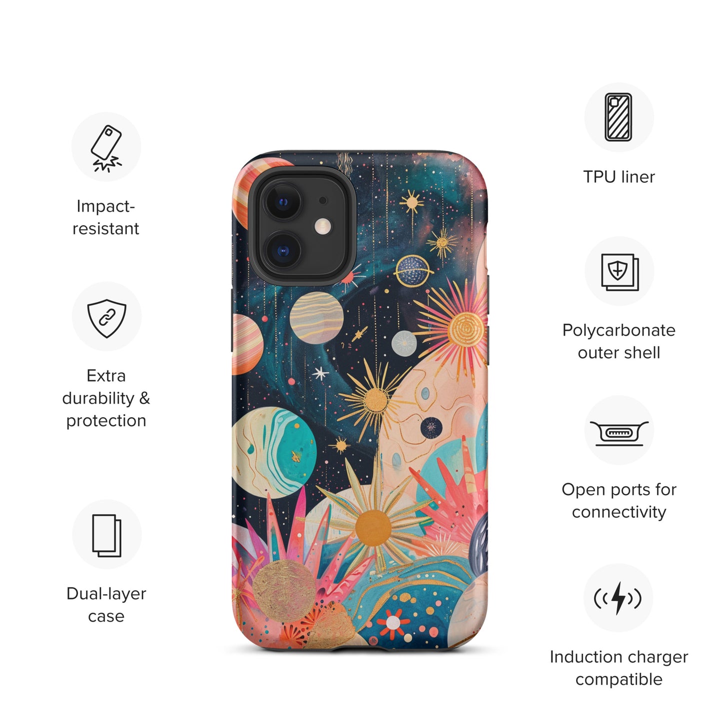 "Somewhere in Space" Tough Case for iPhone®