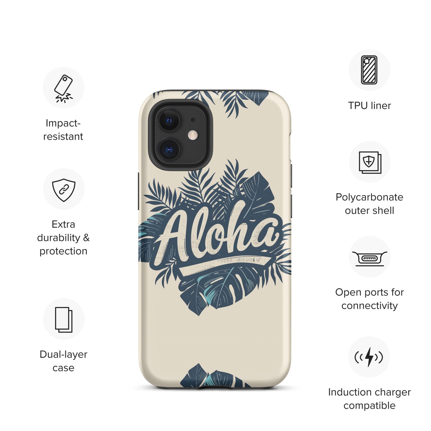 "Aloha 2" Tough Case for iPhone®